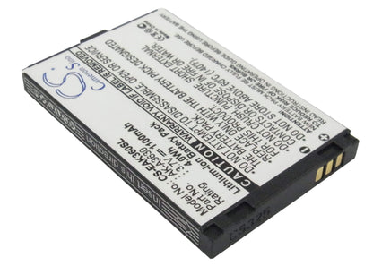 3.7V, 1100mAh, Li-ion Battery fits Emporia, Teleme A3620, 4.07Wh