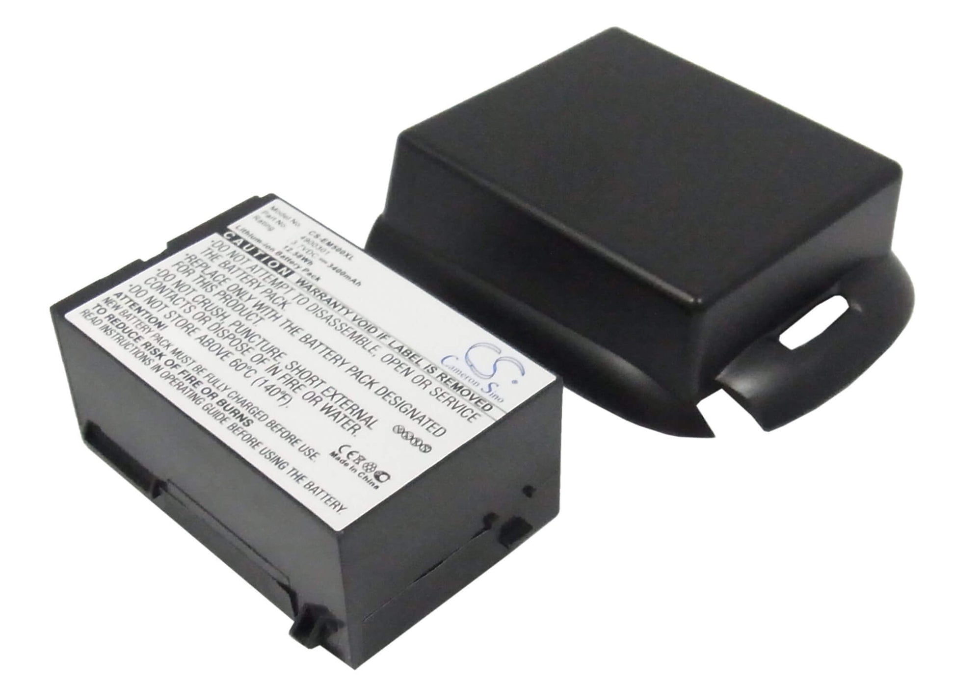 3.7V, 3400mAh, Li-ion Battery fits E-ten, G500, G500+, 12.58Wh