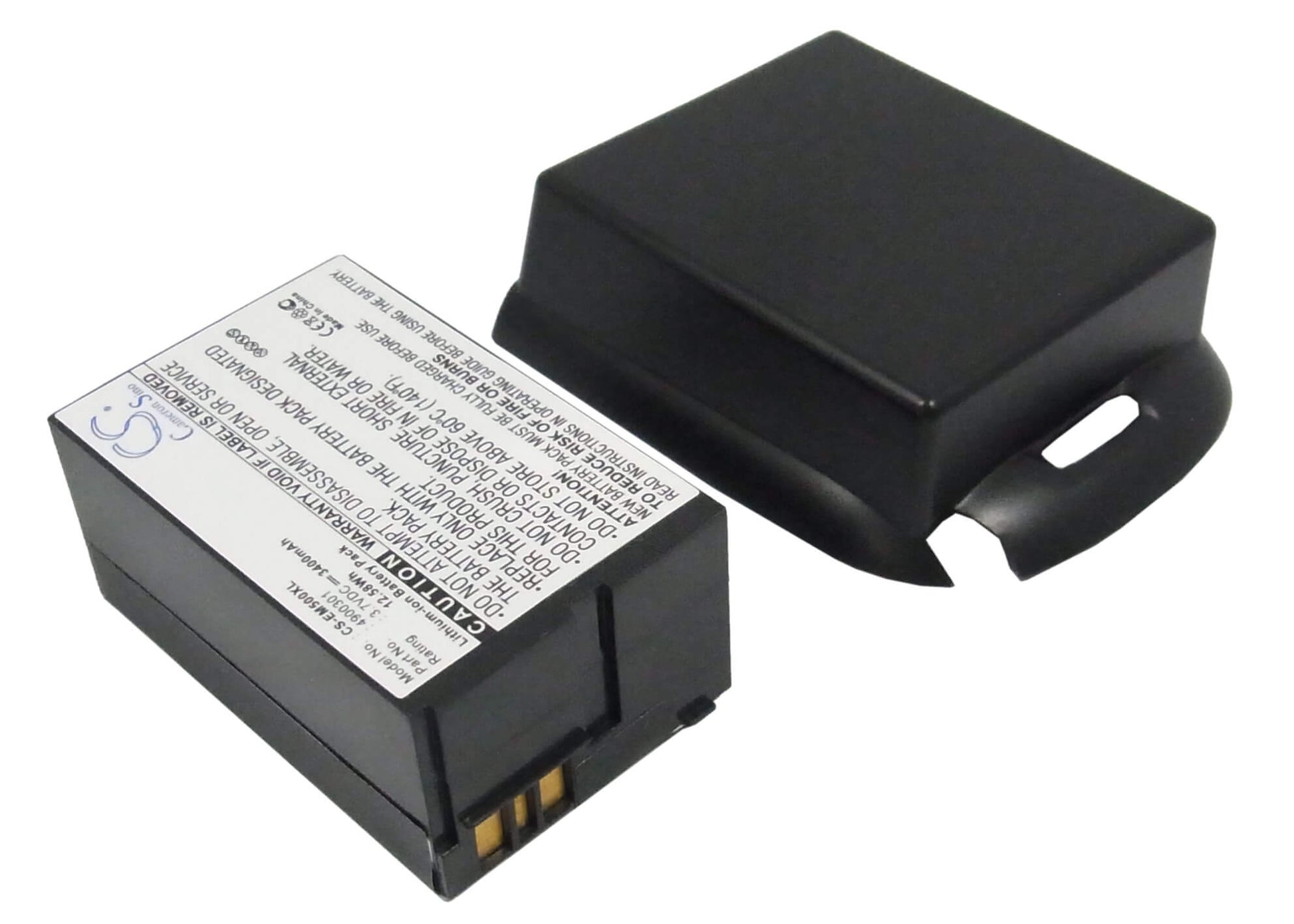 3.7V, 3400mAh, Li-ion Battery fits Torq, N100, P100, 12.58Wh