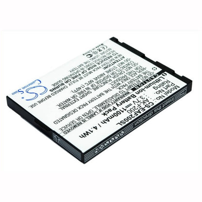3.7V, 1100mAh, Li-ion Battery fits Telme, F200, F210, 4.07Wh