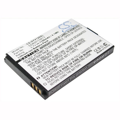 3.7V, 1100mAh, Li-ion Battery fits Olympia, 2148, Via Plus, 4.07Wh