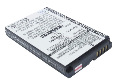 3.7V, 1400mAh, Li-ion Battery fits Blackberry, 8800, 8800c, 5.18Wh