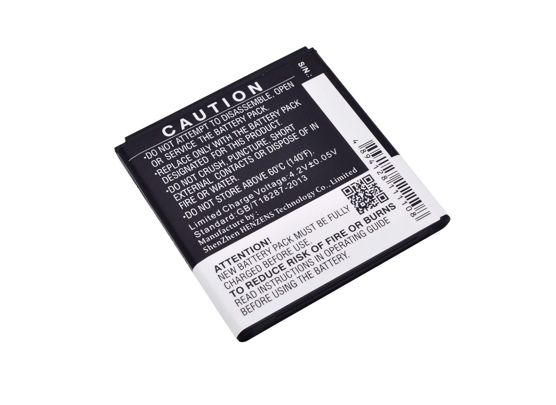 3.7V, 1500mAh, Li-ion Battery fits Blu, Amour, D290, 5.55Wh