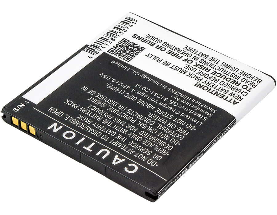 3.8V, 1700mAh, Li-Polymer Battery fits Kazam, Trooper 540, 6.46Wh