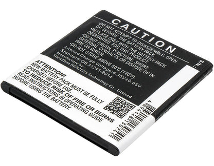 3.8V, 1700mAh, Li-Polymer Battery fits Kazam, Trooper 540, 6.46Wh