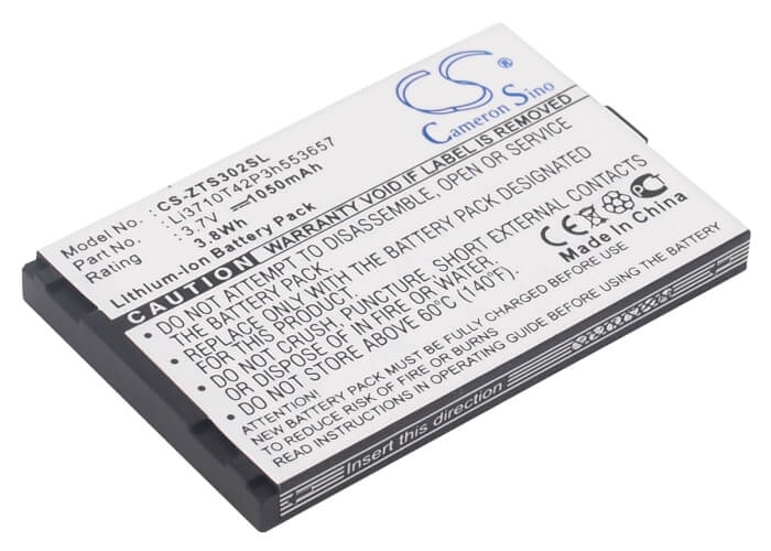 3.7V, 1050mAh, Li-ion Battery fits Capitel, Cbs718, S718, 3.885Wh