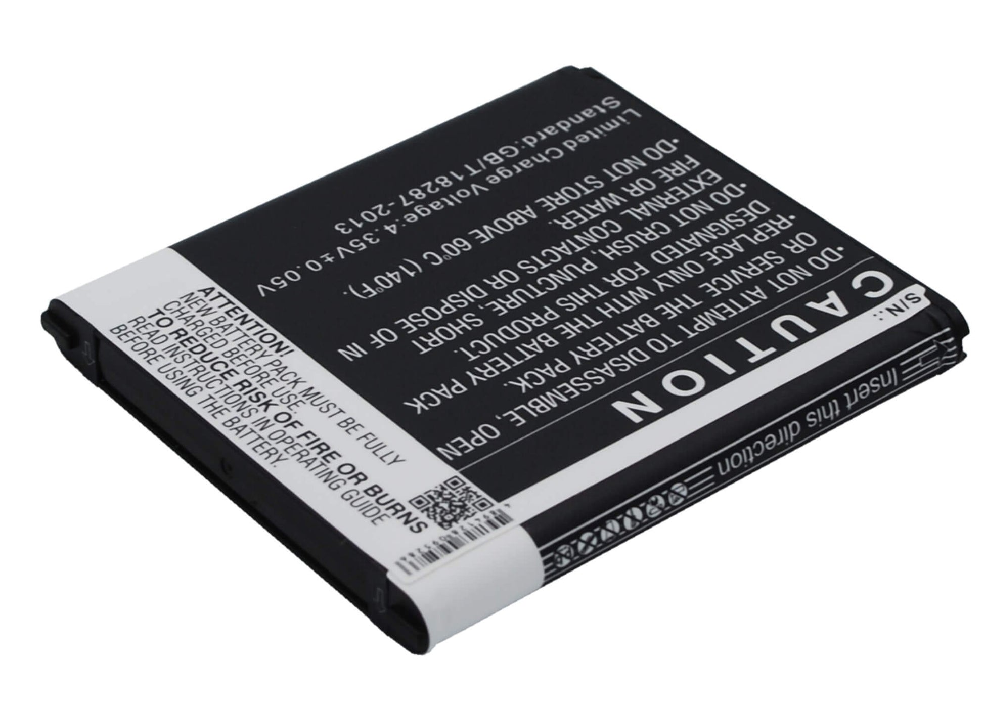 3.85V, 2200mAh, Li-ion Battery fits Samsung, Galaxy Core Max, Galaxy Core Max Duos, 8.47Wh