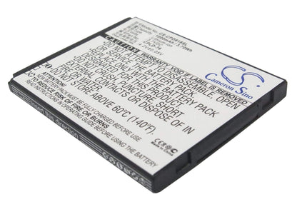 3.7V, 1000mAh, Li-ion Battery fits Coolpad, 5216, 5860+, 3.7Wh