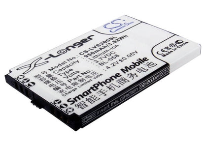 3.7V, 950mAh, Li-ion Battery fits Lenovo, A307, A320, 3.515Wh