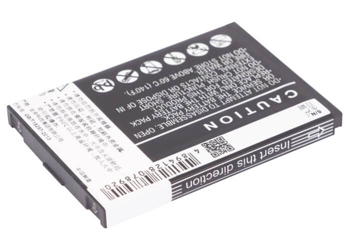 3.7V, 1150mAh, Li-ion Battery fits Coolpad, 5800, D280, 4.255Wh
