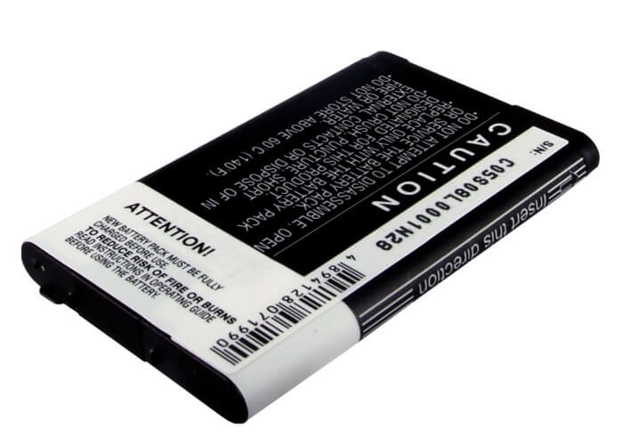 3.7V, 1200mAh, Li-ion Battery fits Sharp, N49a, Sh800, 4.44Wh