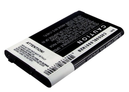 3.7V, 1200mAh, Li-ion Battery fits Sharp, N49a, Sh800, 4.44Wh