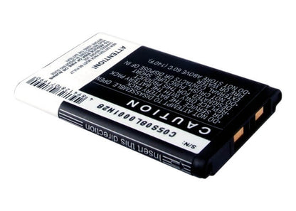 3.7V, 1200mAh, Li-ion Battery fits Sharp, N49a, Sh800, 4.44Wh