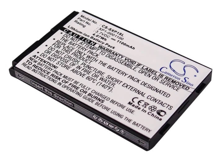 3.7V, 1100mAh, Li-ion Battery fits Jcb, Sitemaster, Toughphone, 4.07Wh