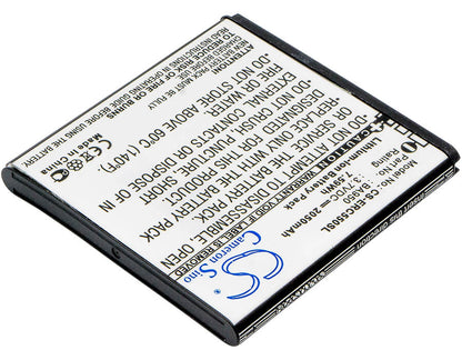 3.7V, 2050mAh, Li-ion Battery fits Sony Ericsson, C5503, C550x, 7.585Wh