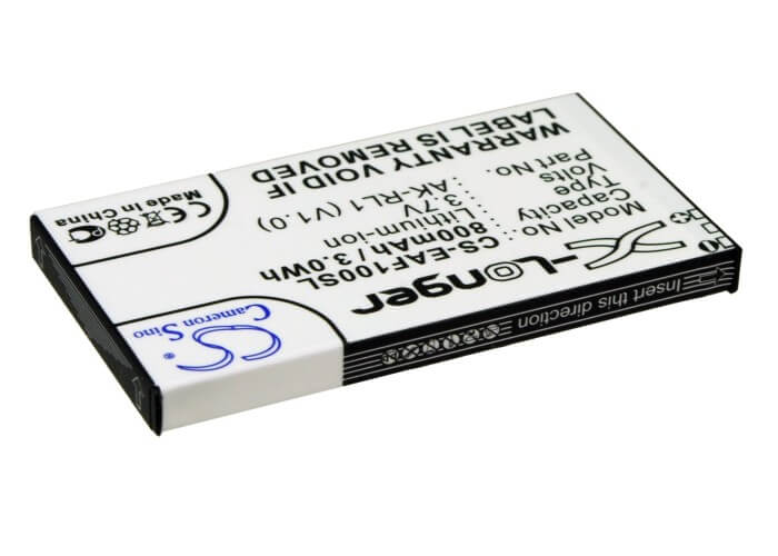 3.7V, 800mAh, Li-ion Battery fits Emporia, Rl1, Vf1c, 2.96Wh