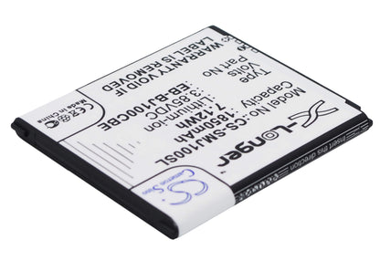 CS-SMJ100SL, Mobile, Smartphone 3.85V, 1850mAh, Li-ion Battery fits Samsung, Galaxy J1, Galaxy J1 4g, 7.1225Wh
