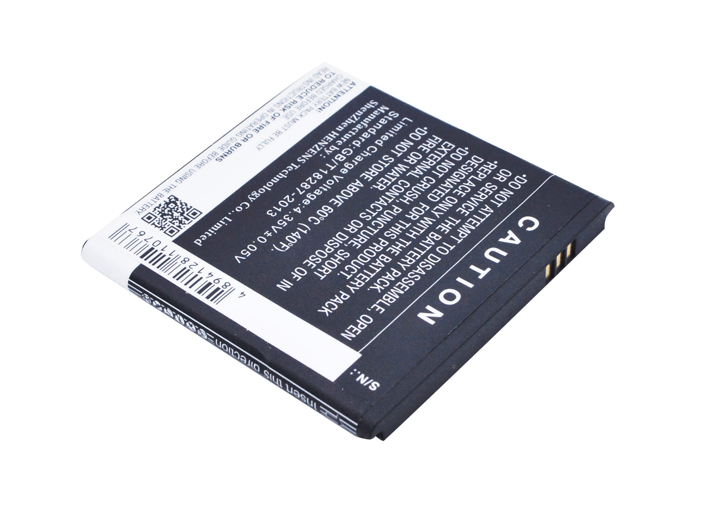 3.8V, 1700mAh, Li-Polymer Battery fits Malata, I10, 6.46Wh