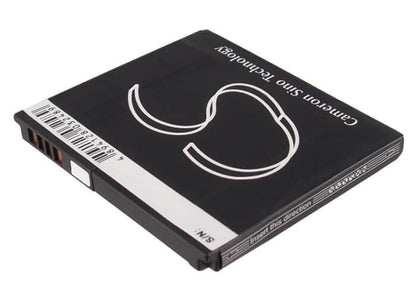 3.7V, 1200mAh, Li-ion Battery fits Htc, Dragon, G5, 4.44Wh