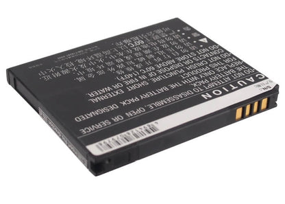 3.7V, 1600mAh, Li-ion Battery fits At&t, Vivid 4g, 5.92Wh