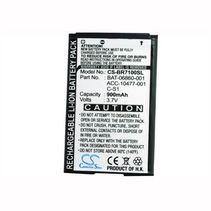 3.7V, 900mAh, Li-ion Battery fits Blackberry, 7100, 7100g, 3.33Wh