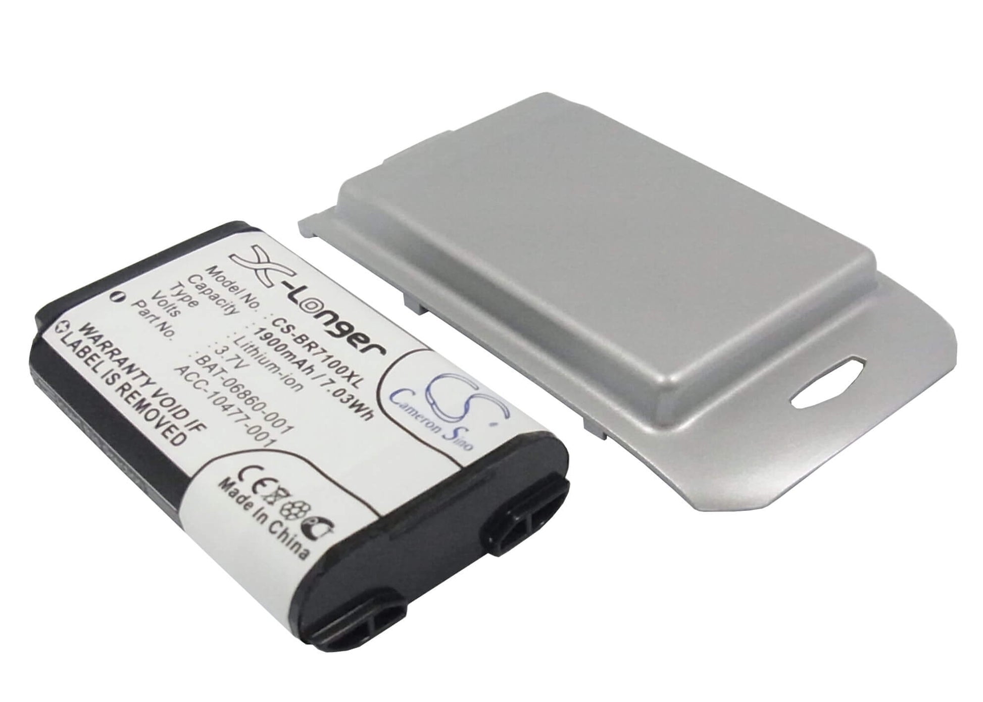 3.7V, 1900mAh, Li-ion Battery fits Blackberry, 7100, 7100r, 7.03Wh