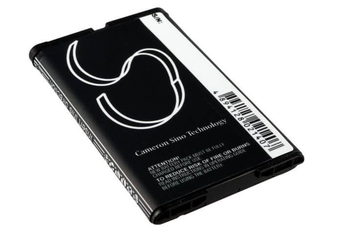 3.7V, 1000mAh, Li-ion Battery fits Blackberry, Aries, Curve 3g, 3.7Wh