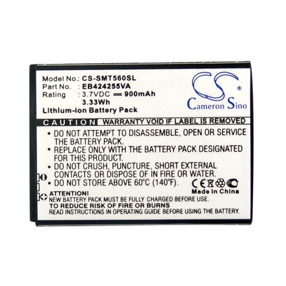 3.7V, 900mAh, Li-ion Battery fits Samsung, Ch, Character R640, 3.33Wh