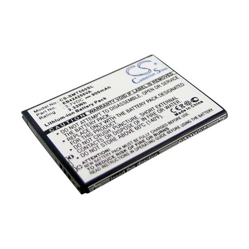3.7V, 900mAh, Li-ion Battery fits Uscellular, Character, Freeform 4, 3.33Wh