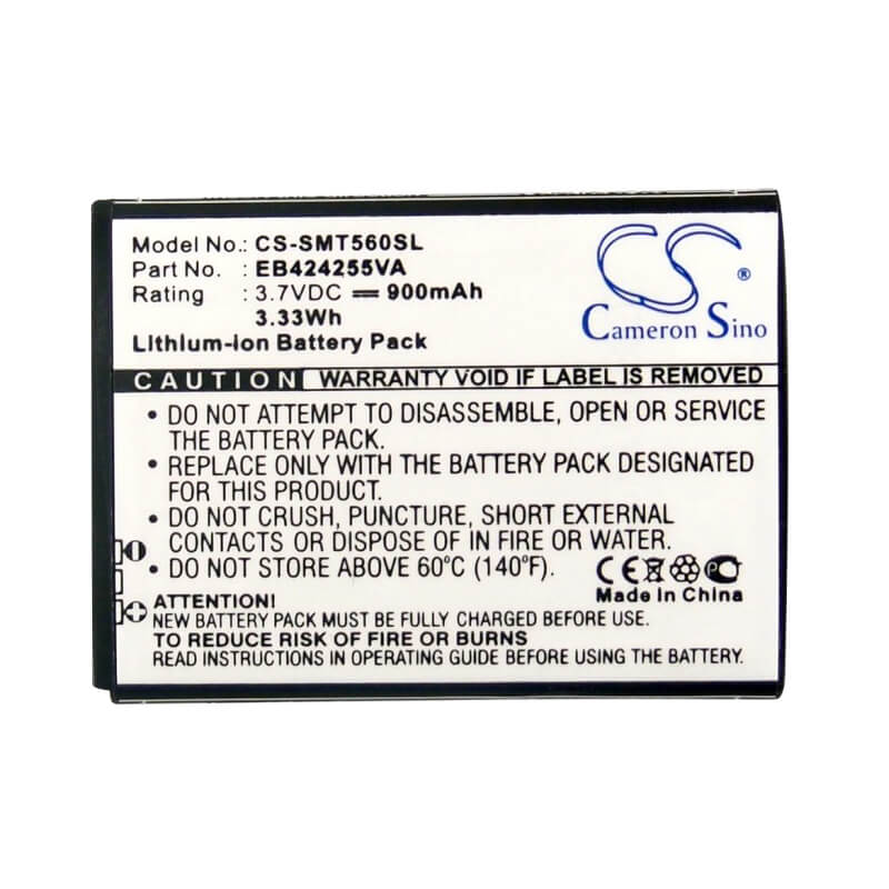 3.7V, 900mAh, Li-ion Battery fits Virgin Mobile, Montage, Sph-m350, 3.33Wh