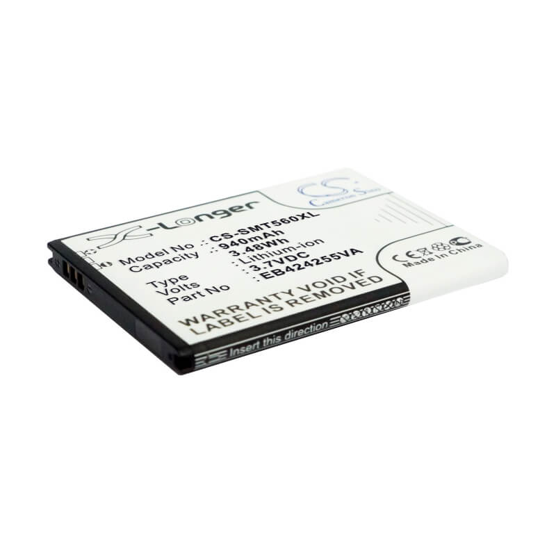 3.7V, 940mAh, Li-ion Battery fits Virgin Mobile, Montage, Sph-m350, 3.478Wh