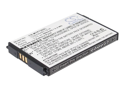 3.7V, 900mAh, Li-ion Battery fits Myphone, 7230, 3.33Wh