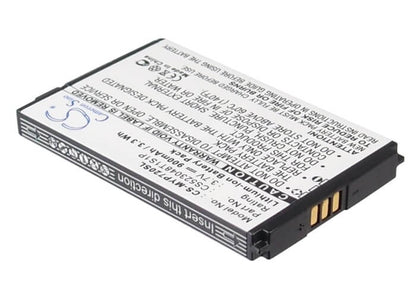3.7V, 900mAh, Li-ion Battery fits Myphone, 7230, 3.33Wh