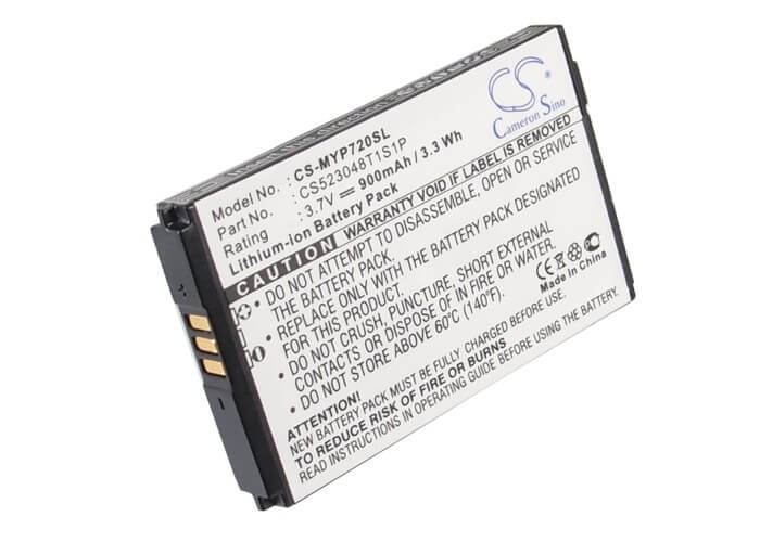3.7V, 900mAh, Li-ion Battery fits Myphone, 7230, 3.33Wh
