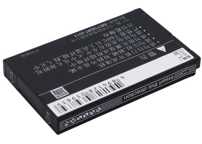 3.7V, 1100mAh, Li-ion Battery fits Esia, Music Box, 4.07Wh