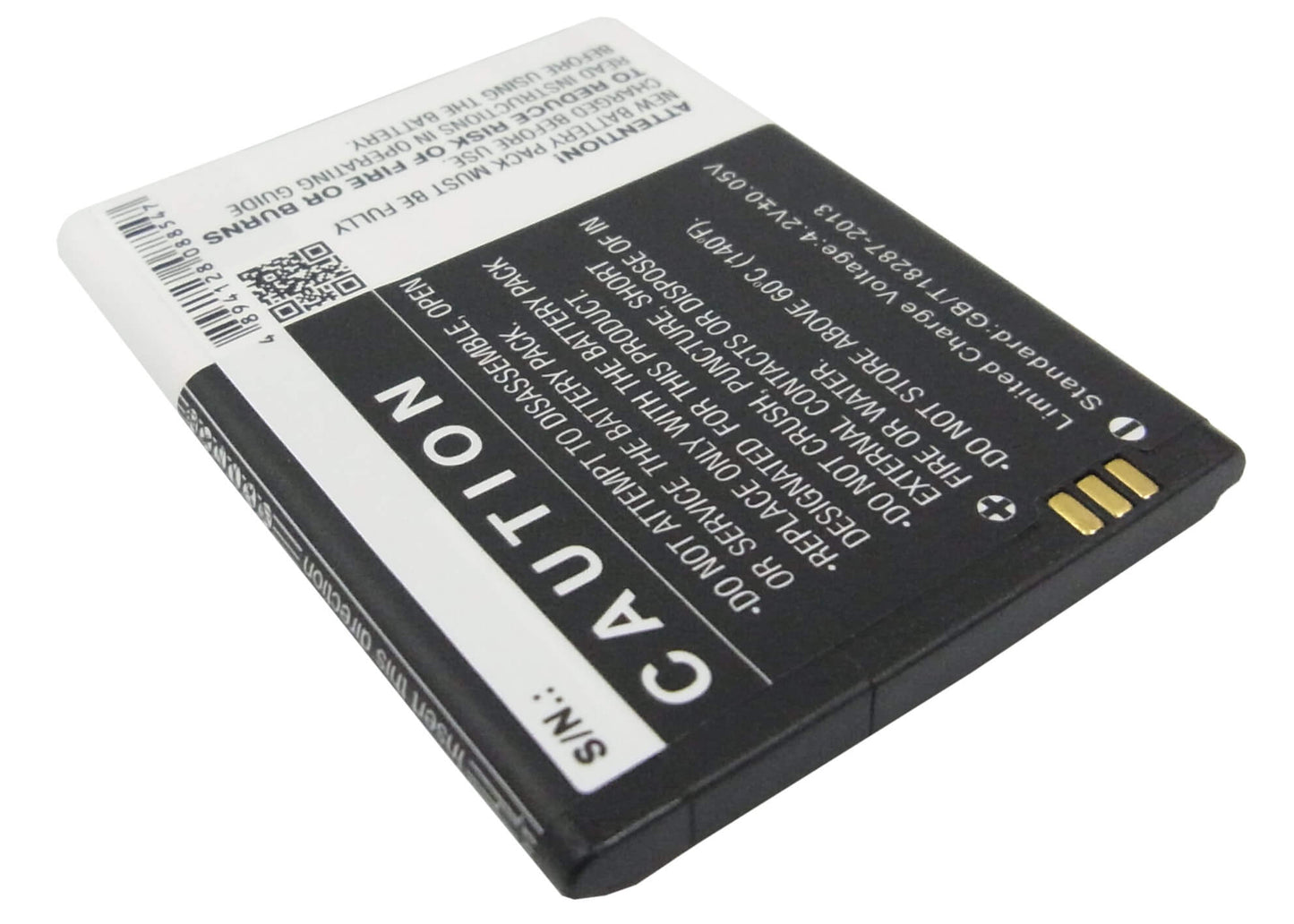 3.7V, 940mAh, Li-ion Battery fits Emporia, Glam, V34, 3.478Wh