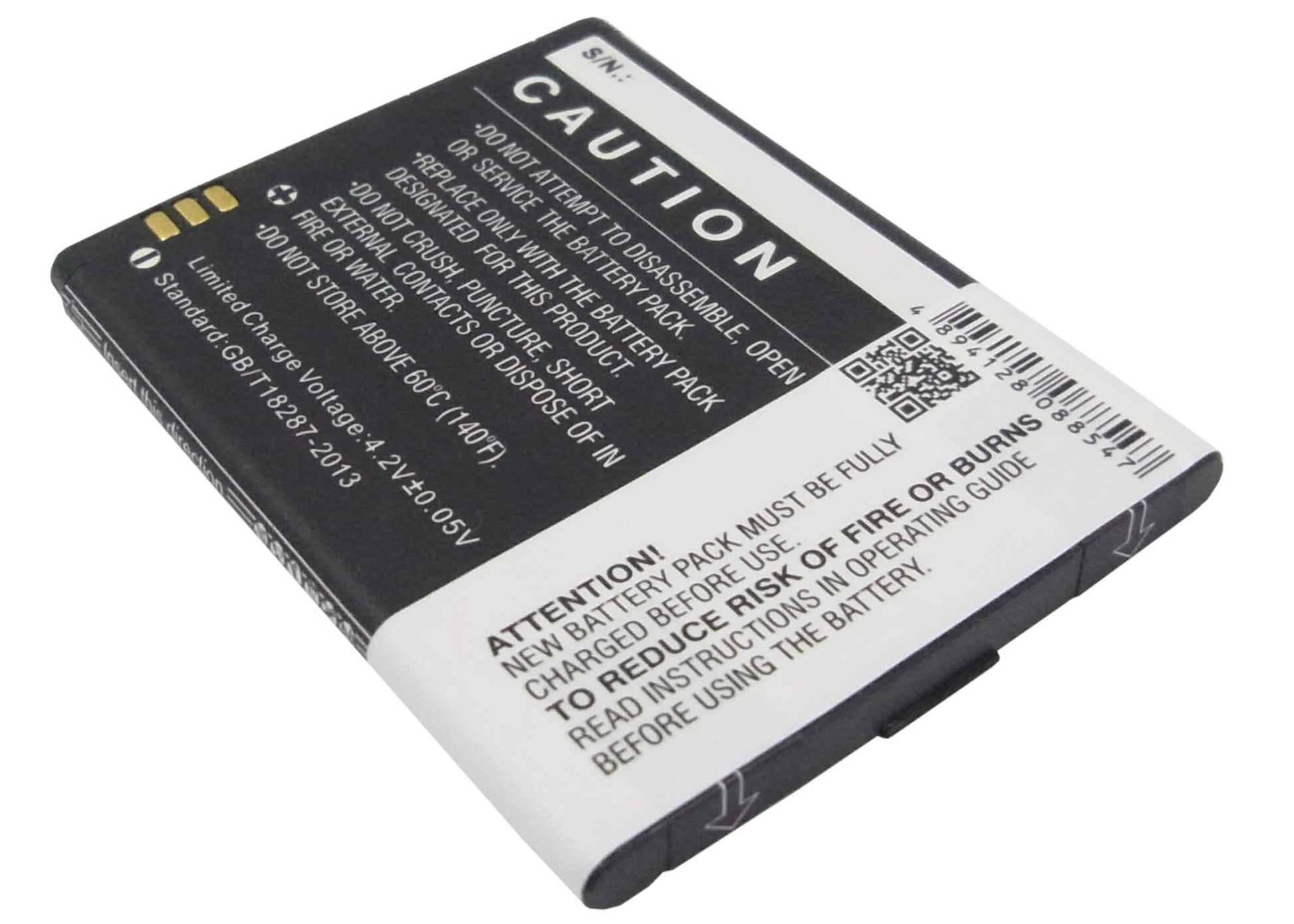 3.7V, 940mAh, Li-ion Battery fits Emporia, Glam, V34, 3.478Wh