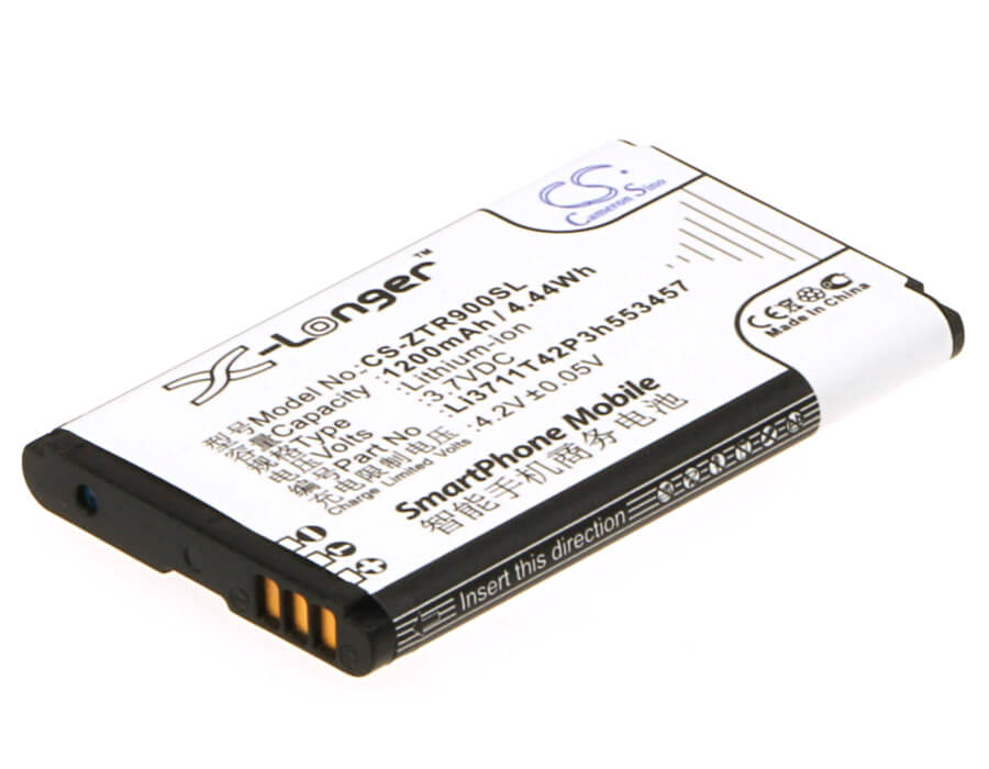 3.7V, 1200mAh, Li-ion Battery fits Telstra, R90 Tough, Racer X850, 4.44Wh