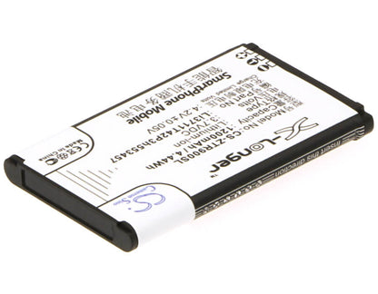 3.7V, 1200mAh, Li-ion Battery fits Telstra, R90 Tough, Racer X850, 4.44Wh