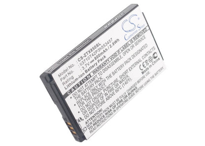 3.7V, 800mAh, Li-ion Battery fits Telstra, C170, C190, 2.96Wh