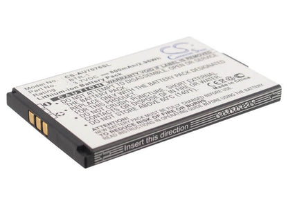 3.7V, 800mAh, Li-ion Battery fits Utstarcom, Cdm7076, Cdm-7076, 2.96Wh