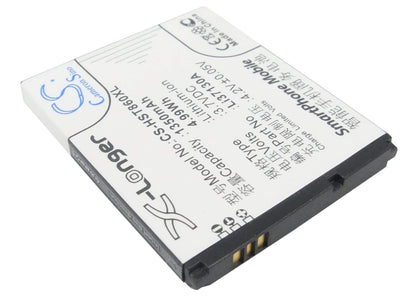 3.7V, 1350mAh, Li-ion Battery fits Hisense, Hs-e86, T89, 4.995Wh