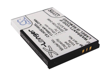 3.7V, 1150mAh, Li-ion Battery fits T-mobile, G1, 4.255Wh