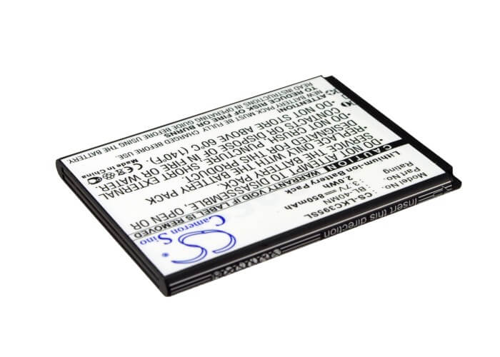 3.7V, 850mAh, Li-ion Battery fits At&t, Xpression, 3.145Wh
