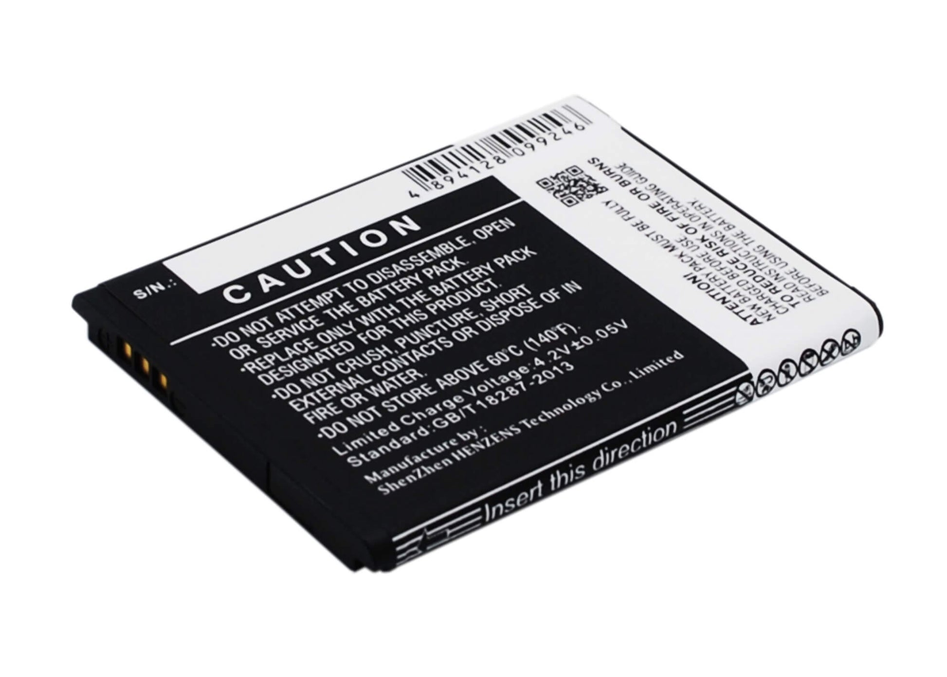 3.7V, 1000mAh, Li-ion Battery fits Lg, C395, C395c, 3.7Wh