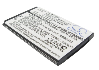 3.7V, 650mAh, Li-ion Battery fits Samsung, Blade, Chart, 2.405Wh