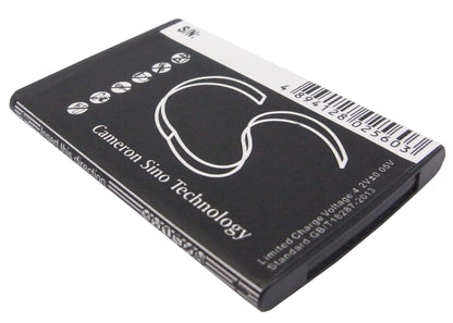 3.7V, 650mAh, Li-ion Battery fits Samsung, Blade, Chart, 2.405Wh