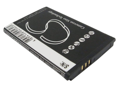 3.7V, 650mAh, Li-ion Battery fits Samsung, Blade, Chart, 2.405Wh