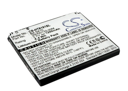 CS-HT8181SL, Mobile, Smartphone 3.7V, 1200mAh, Li-ion Battery fits Softbank, X06ht, X06ht Ii, 4.44Wh
