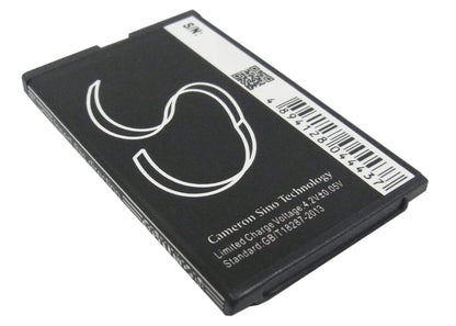 3.7V, 800mAh, Li-ion Battery fits Telstra, Agent, C70, 2.96Wh